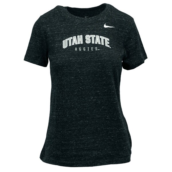Utah State Heathered Nike Women's Short-Sleeve T-Shirt